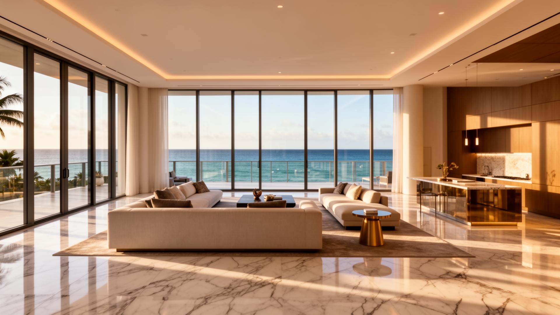 Miami residence interior illustrating Spanish-language property guidance
