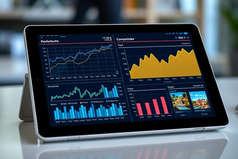 Datos de mercado inmobiliario y análisis de comparables de propiedades en Miami